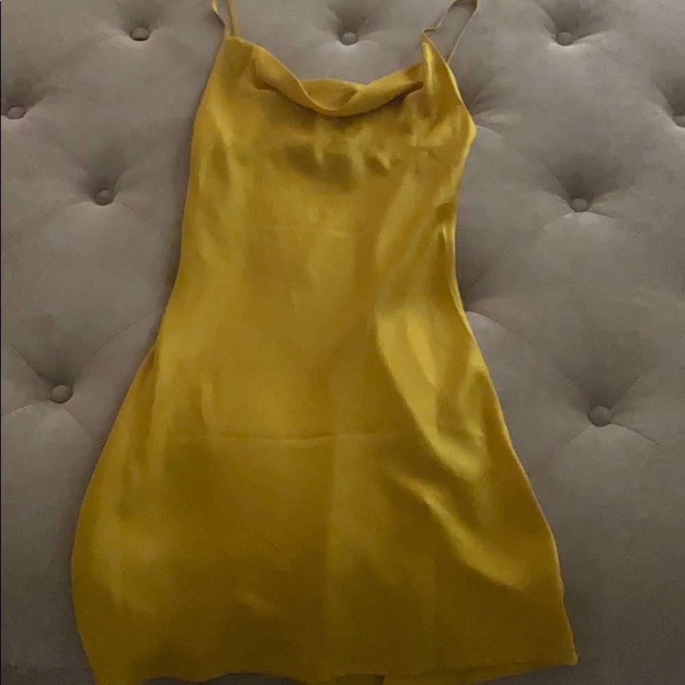 Satin dress